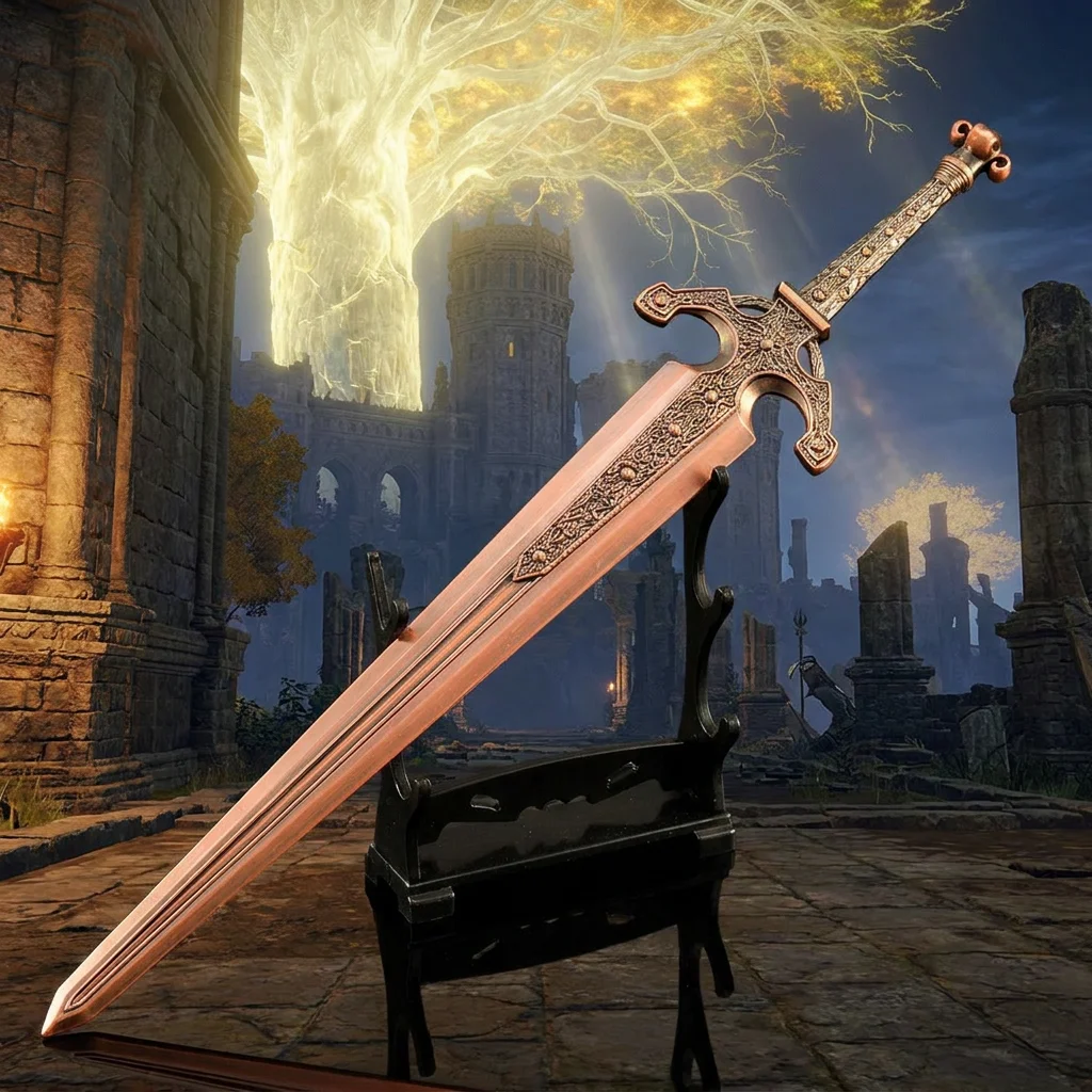 11inch Elden Ring Katana Sword Metal Blade Ninja Knife Real Size Japanese Katana Anime Samurai Sabre Cosplay Prop Toy Gifts
11inch Elden Ring Katana Sword Metal Blade Ninja Knife Real Size Japanese Katana Anime Samurai Sabre Cosplay Prop Toy Gifts