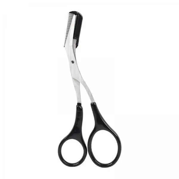 Eyebrow Scissors with Detachable Comb Stainless Steel Makeup Tools for Eyebrow Accessories and Facial Hair
Eyebrow Scissors with Detachable Comb Stainless Steel Makeup Tools for Eyebrow Accessories and Facial Hair