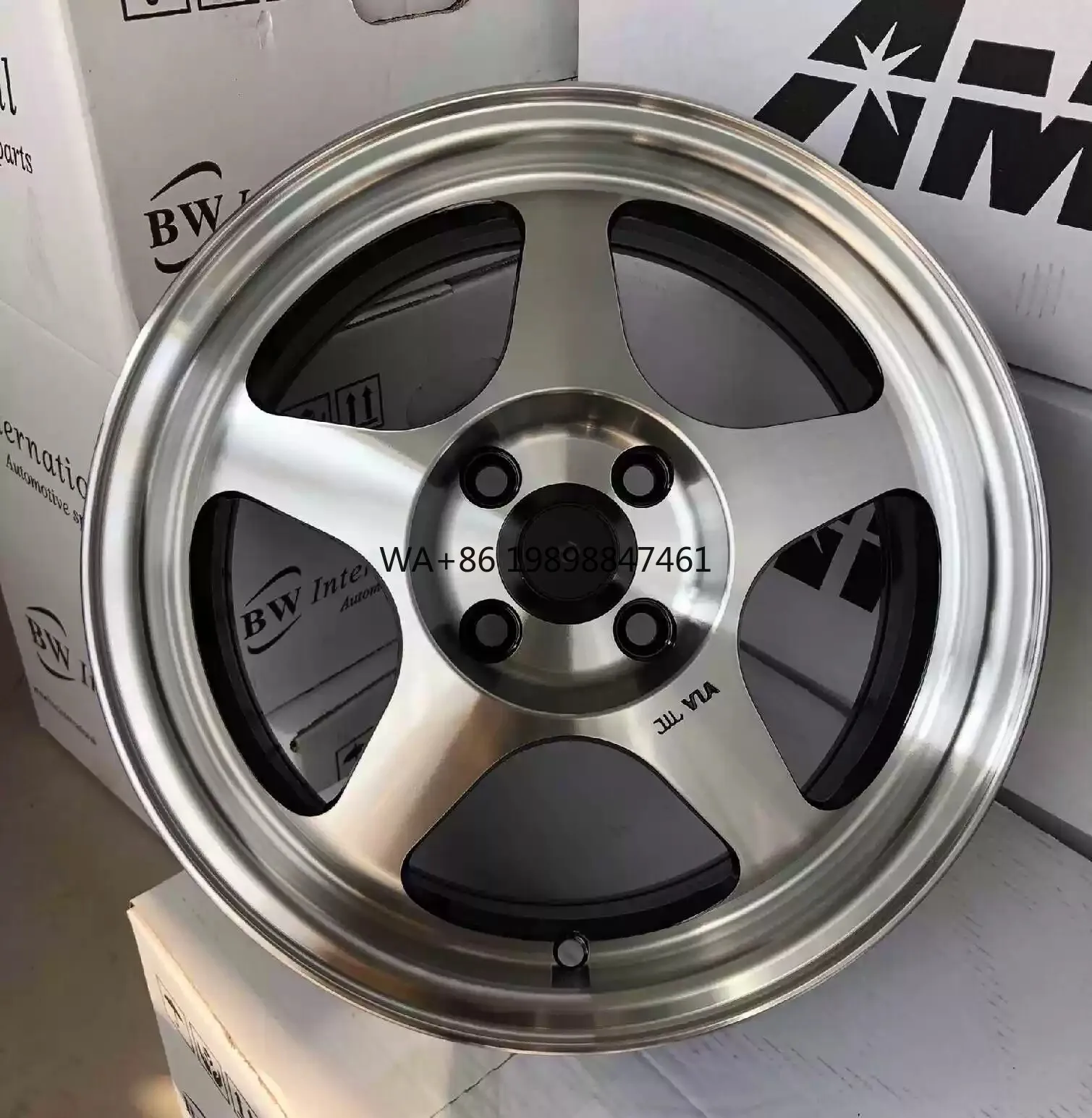 for New 14-inch 15-inch Five-spoke Aluminum Alloy 100mm PCD Car Modification Wheel AV08 Luxury high-end customization
for New 14-inch 15-inch Five-spoke Aluminum Alloy 100mm PCD Car Modification Wheel AV08 Luxury high-end customization