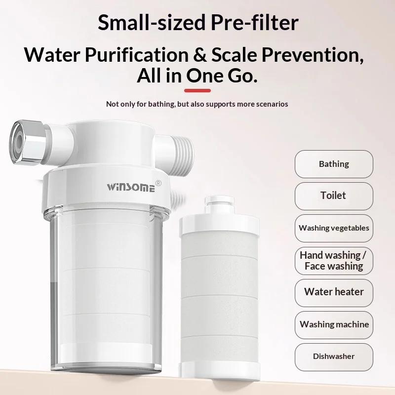 Фильтр для водонагревателя, предварительный фильтр для стиральной машины, кран для водопроводной воды, очиститель воды, картридж для фильтра для душа и ванны, хлопок PPF
Фильтр для водонагревателя, предварительный фильтр для стиральной машины, кран для водопроводной воды, очиститель воды, картридж для фильтра для душа и ванны, хлопок PPF