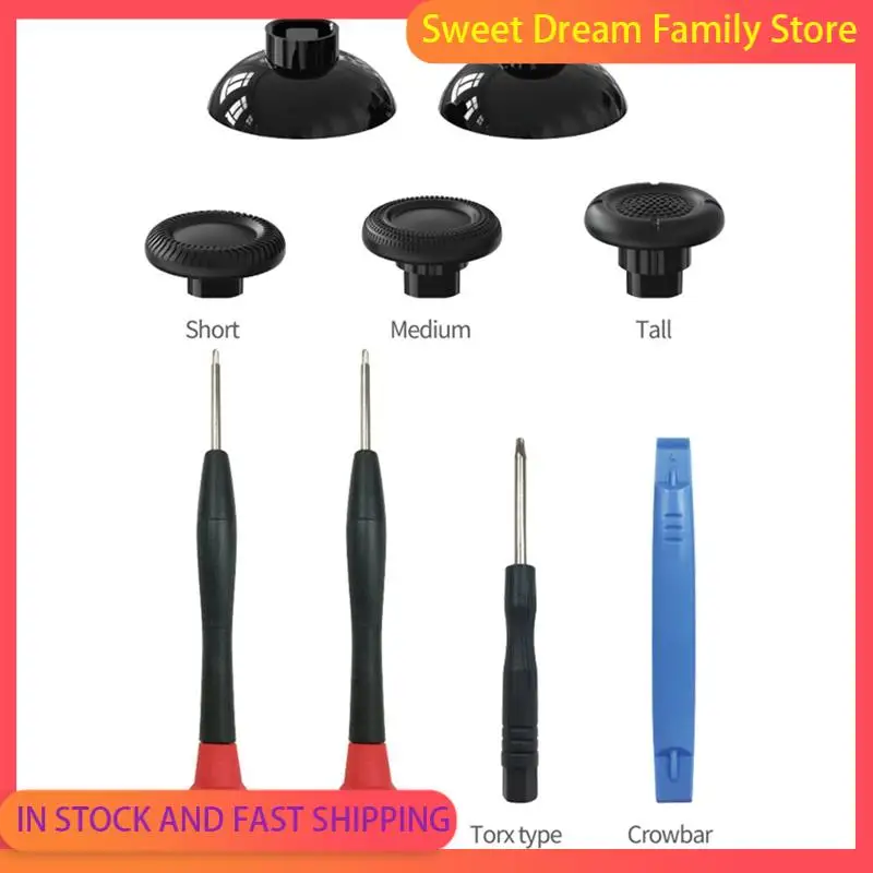 SDFC-3D Joystick Caps Black 6 PCS For Sony Playstation 5 PS5 Dualsense Controller Thumbstick Analog Thumb Sticks Grip Cover
SDFC-3D Joystick Caps Black 6 PCS For Sony Playstation 5 PS5 Dualsense Controller Thumbstick Analog Thumb Sticks Grip Cover
