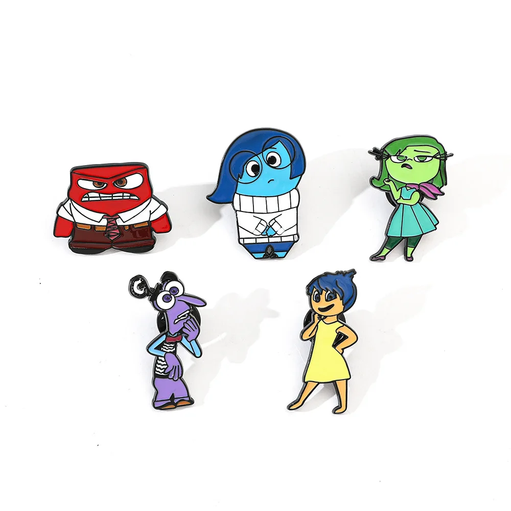 Disney Movie Inside Out 2 Enamel Pins Metal Brooch Kawaii Joy Sadness Anger Metal Brooch for Clothing Lapel Pins Accessories
Disney Movie Inside Out 2 Enamel Pins Metal Brooch Kawaii Joy Sadness Anger Metal Brooch for Clothing Lapel Pins Accessories
