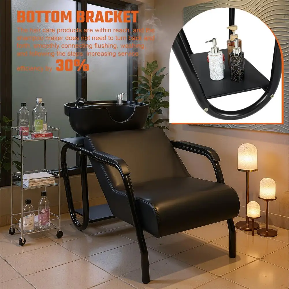 Shampoo Bowl with Chair Set Hair Washing Station Backwash Barber Chair Shampoo Bowl Sink Set for Professional Hair Salon
Shampoo Bowl with Chair Set Hair Washing Station Backwash Barber Chair Shampoo Bowl Sink Set for Professional Hair Salon
