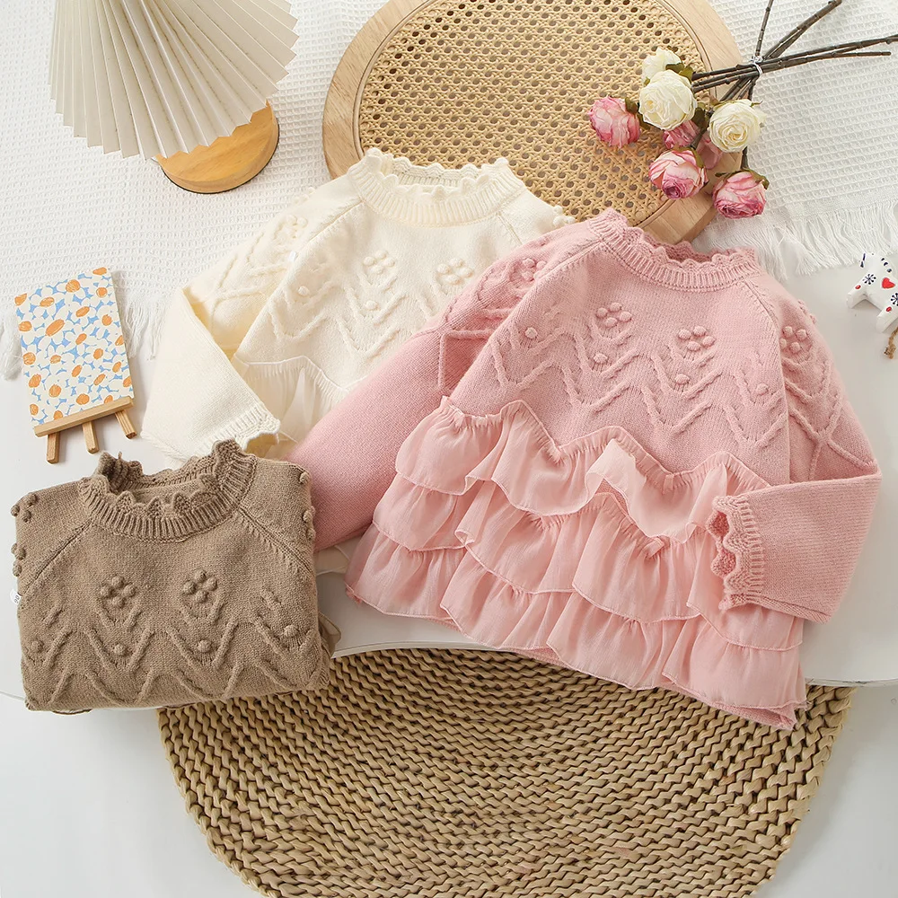 Вязаная толстовка с капюшоном для девочек, кружево и осенне-зимний новый утолщенный корейский топ принцессы для маленьких девочек 2025 г.
Вязаная толстовка с капюшоном для девочек, кружево и осенне-зимний новый утолщенный корейский топ принцессы для маленьких девочек 2025 г.