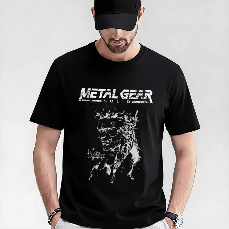 Metal Gear Solid 0315 MGS gift t shirt for men Kojima Video game Graphic Clothes Snake Portrait All size tops S-6XL
Metal Gear Solid 0315 MGS gift t shirt for men Kojima Video game Graphic Clothes Snake Portrait All size tops S-6XL