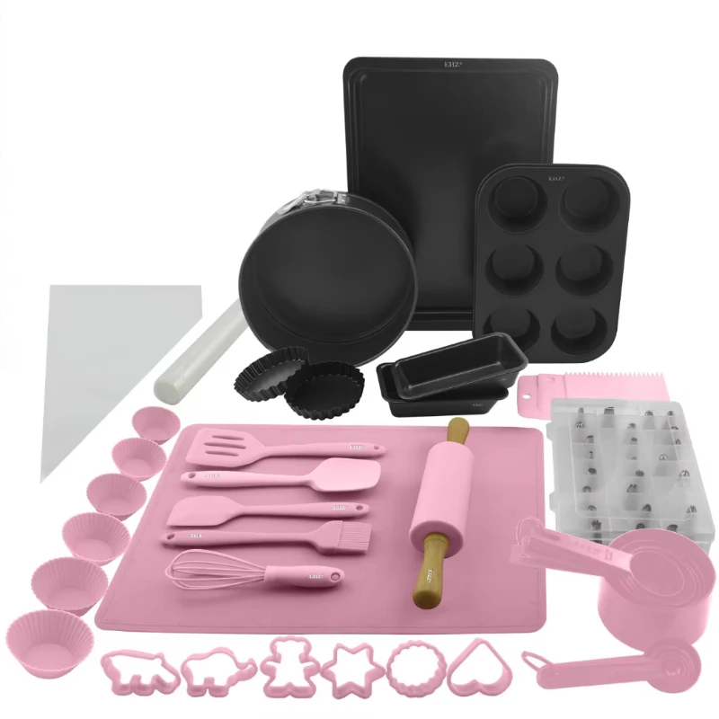 Cake baking set, baking tools, beginner, adult baking, baking pan set, cake tools 
Cake baking set, baking tools, beginner, adult baking, baking pan set, cake tools