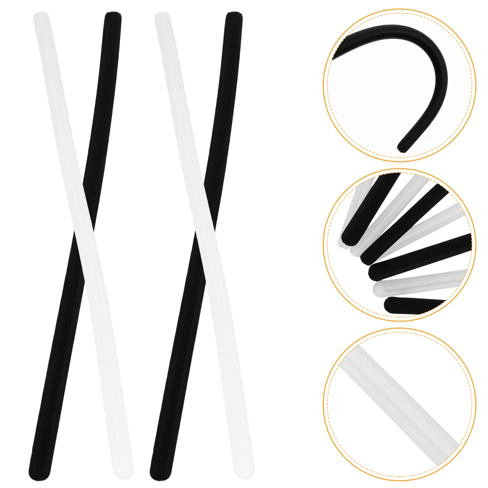 4Pairs Eyeglass Temple Sleeves Anti-Slip Silicone Soft Replacement Tips for Thin Flat Metal Glasses Legs Ear Cushions Grip Pads
4Pairs Eyeglass Temple Sleeves Anti-Slip Silicone Soft Replacement Tips for Thin Flat Metal Glasses Legs Ear Cushions Grip Pads