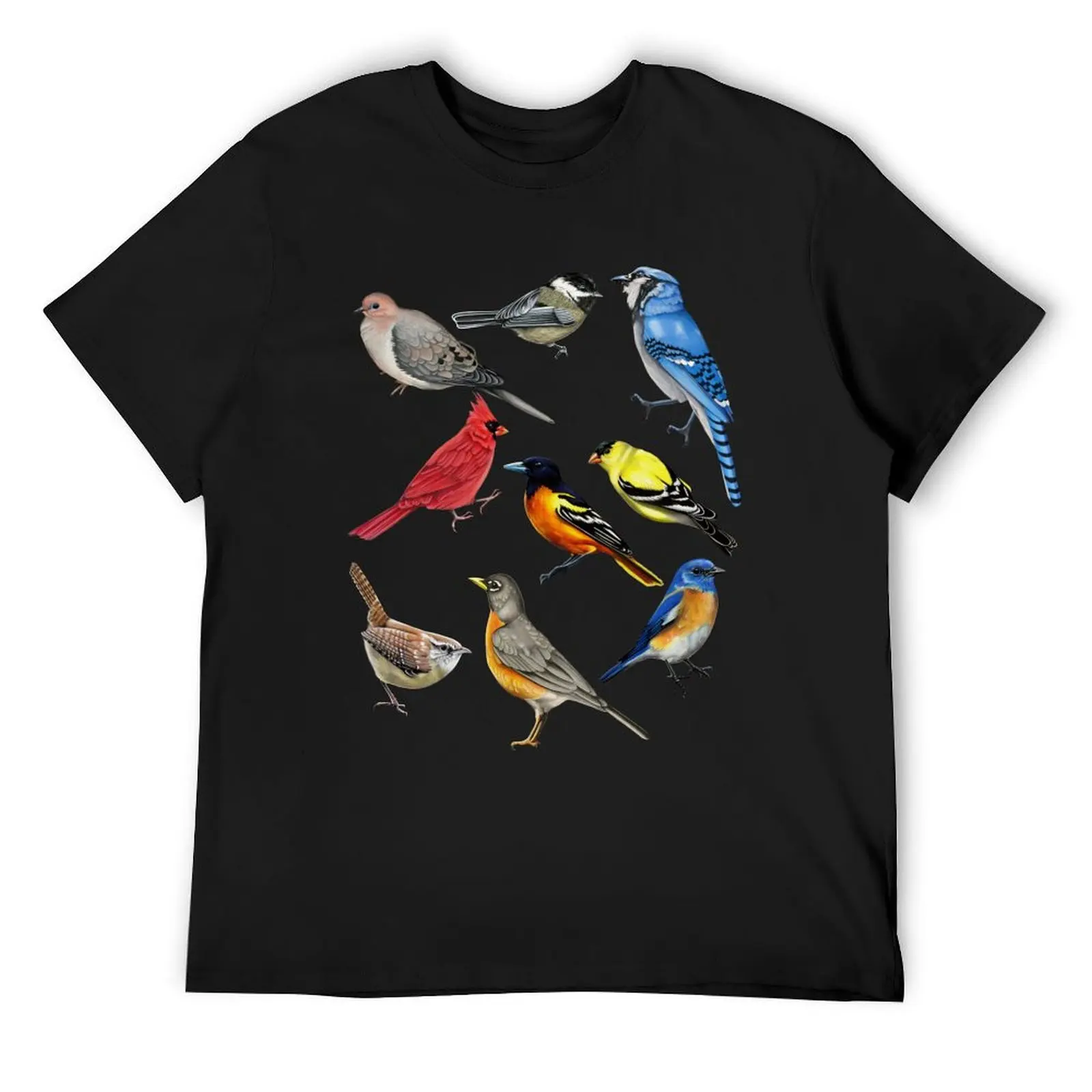 Birds of North America T-Shirt Funny t-shirts graphic t shirt vintage oversizeds men t shirts high quality
Birds of North America T-Shirt Funny t-shirts graphic t shirt vintage oversizeds men t shirts high quality