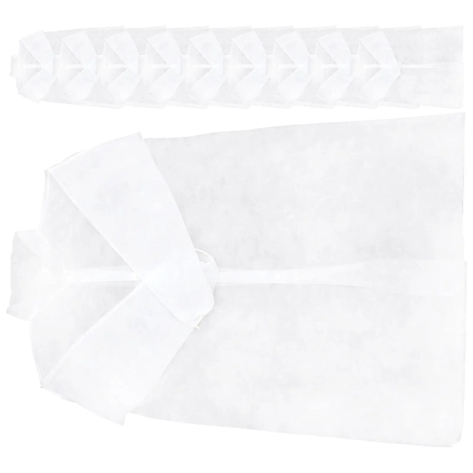 10 Pcs Disposable Lab Coats Experimental Suits Unisex White Long Sleeve Working Clothes Non Woven Fabric Protective Dust Proof
10 Pcs Disposable Lab Coats Experimental Suits Unisex White Long Sleeve Working Clothes Non Woven Fabric Protective Dust Proof
