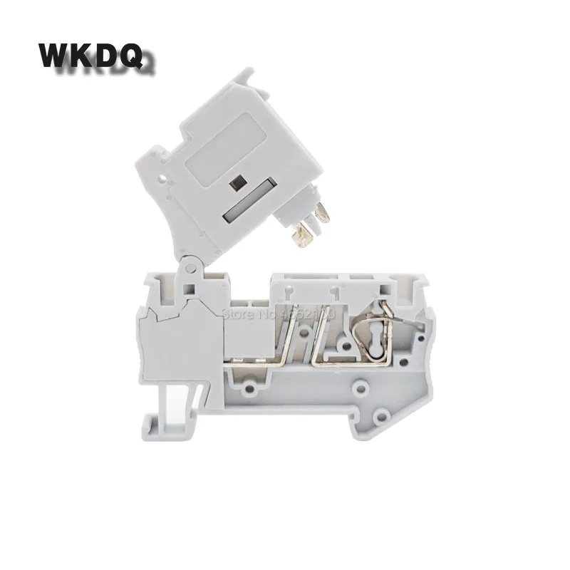 ST4-HESILED 10Pcs Fuse Modular LED Terminal Blocks 0.08-4mm Cable Wire Spring Cage NS35 DIN Rail Connectors ST 4 HESILED
ST4-HESILED 10Pcs Fuse Modular LED Terminal Blocks 0.08-4mm Cable Wire Spring Cage NS35 DIN Rail Connectors ST 4 HESILED