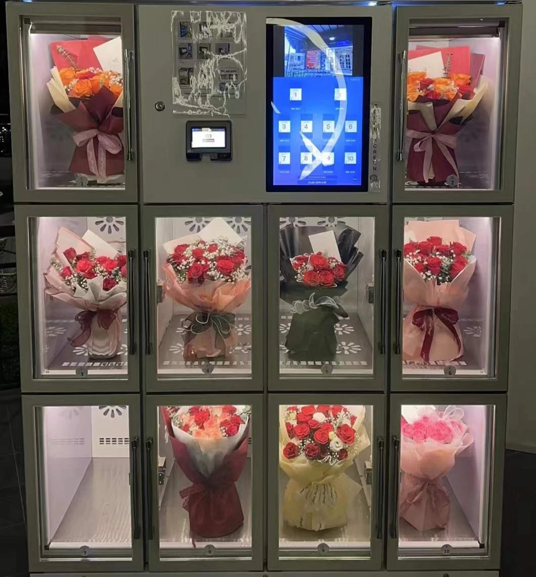 Vending Machine Supplie R20 Locker Touch Screen Flower Vending Machine
Vending Machine Supplie R20 Locker Touch Screen Flower Vending Machine