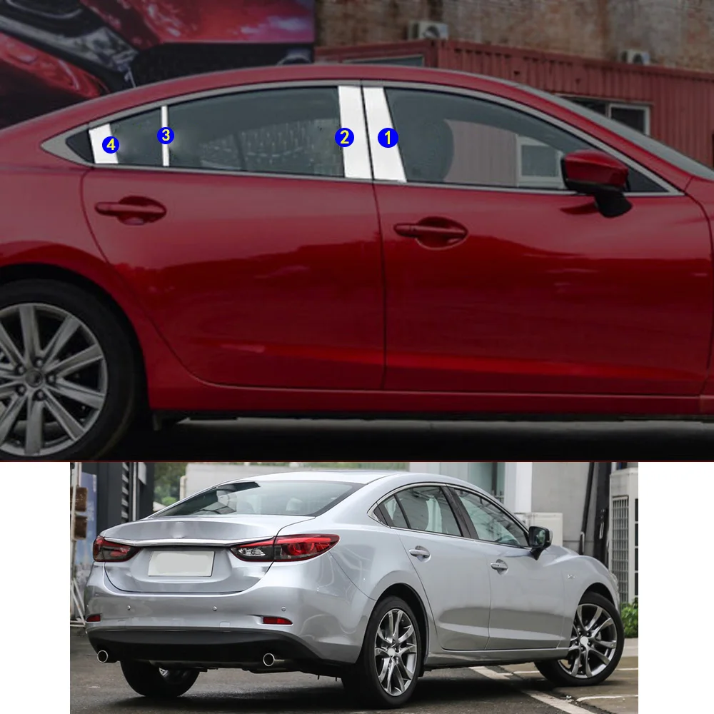 Для Mazda 6 Mazda6 Atenza 2014 2015 2016 2017 2018 автомобильная наклейка декоративная стойка окна средняя полоса отделка рамка капоты
Для Mazda 6 Mazda6 Atenza 2014 2015 2016 2017 2018 автомобильная наклейка декоративная стойка окна средняя полоса отделка рамка капоты