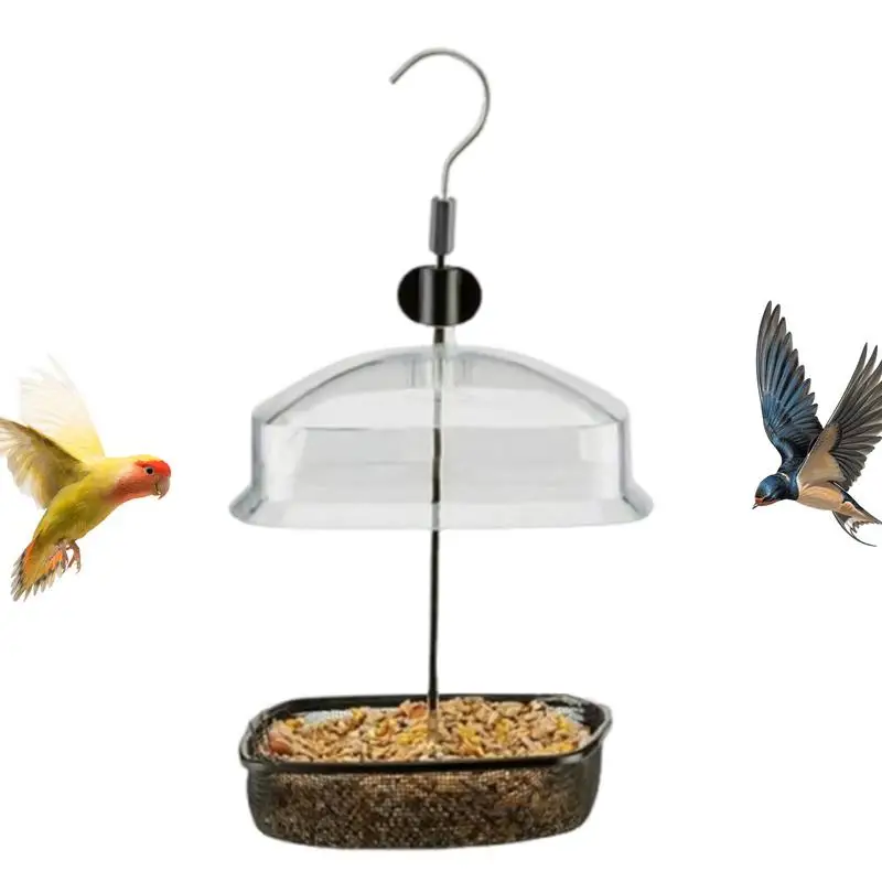 Bird Feeder Station Outdoor Hangable Bird Food Container Hanging Nut Feeding Waterproof Wide Hook Water Plate For Garden Decor
Bird Feeder Station Outdoor Hangable Bird Food Container Hanging Nut Feeding Waterproof Wide Hook Water Plate For Garden Decor