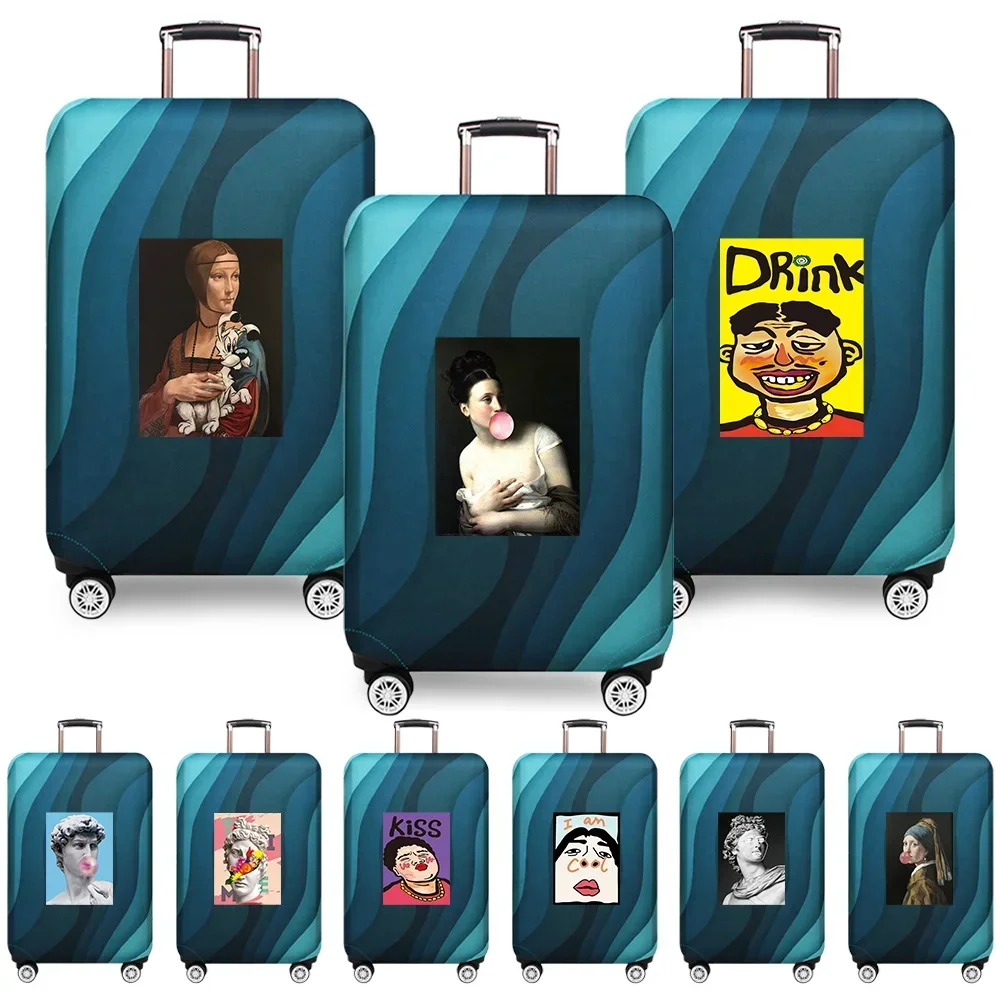 Stretch Fabric Luggage Protective Cover Dust Cover Anti-Scratch Suitcase Suit for 18-32 Inch Bag Funny Series Travel Accessories
Stretch Fabric Luggage Protective Cover Dust Cover Anti-Scratch Suitcase Suit for 18-32 Inch Bag Funny Series Travel Accessories