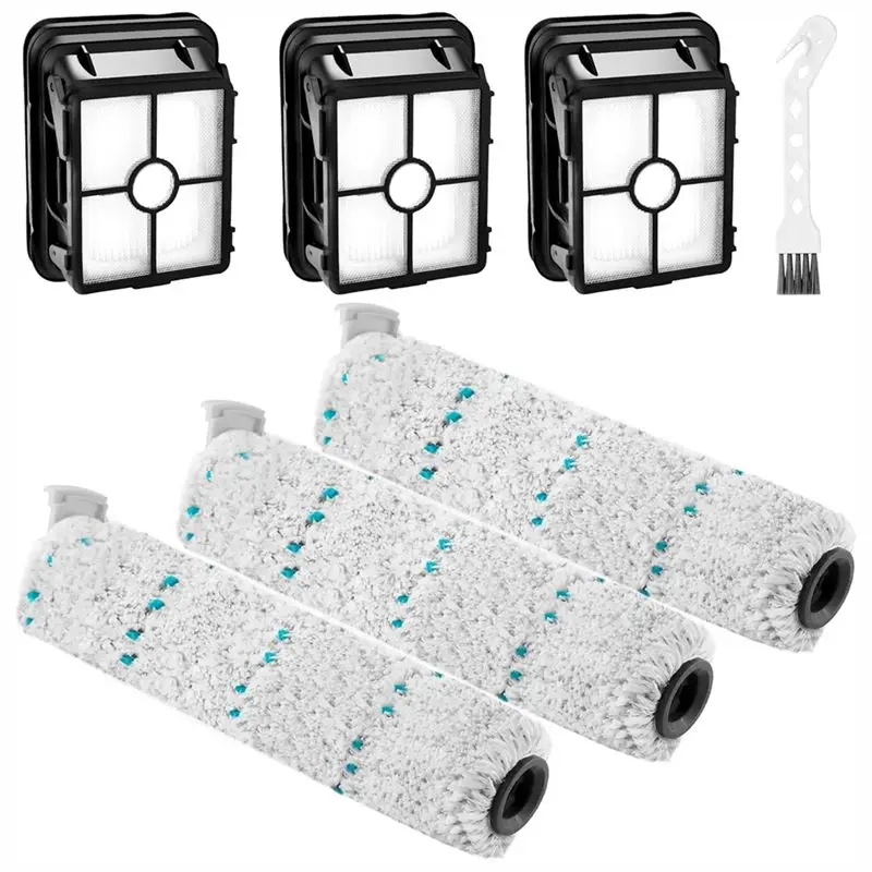 ABZA-Replacement Brush And Filters For Bissell Crosswave Max And Crosswave 2554 2590 Vacuum Parts, Replace 1618641 & 1608684
ABZA-Replacement Brush And Filters For Bissell Crosswave Max And Crosswave 2554 2590 Vacuum Parts, Replace 1618641 & 1608684