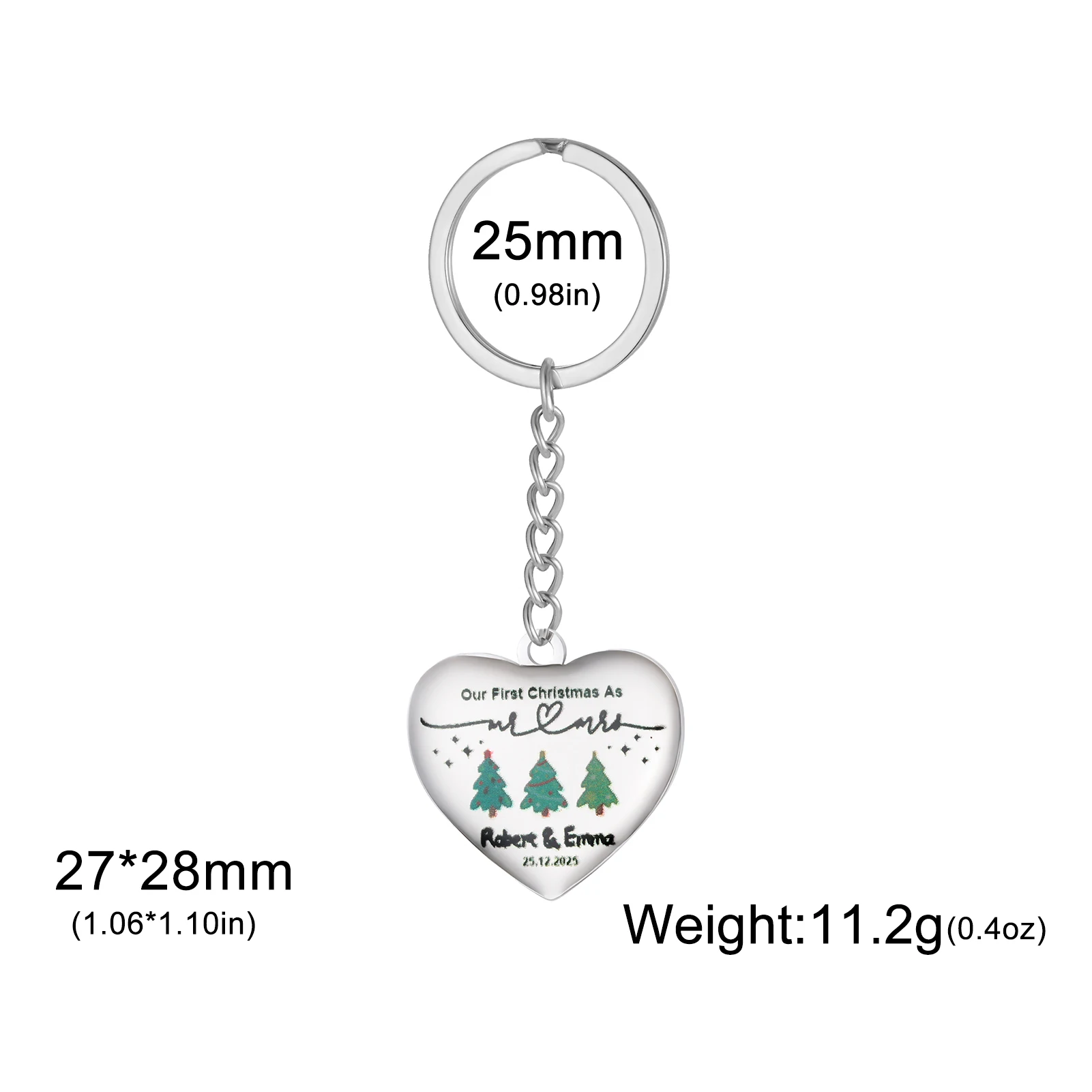 Sipuris УФ-цвет, индивидуальное имя, текстовый брелок для женщин и мужчин, рождественская елка из нержавеющей стали, персонализированная семейная табличка, подарки
Sipuris УФ-цвет, индивидуальное имя, текстовый брелок для женщин и мужчин, рождественская елка из нержавеющей стали, персонализированная семейная табличка, подарки