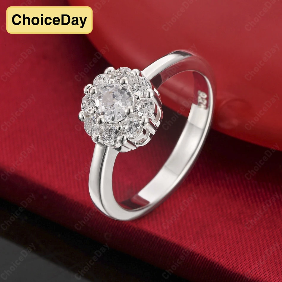 ChoiceDay 925 Sterling Silver 7/8/9/10 Exquisite Zircon Ring Women's Wedding Accessories Jewelry Gift 
ChoiceDay 925 Sterling Silver 7/8/9/10 Exquisite Zircon Ring Women's Wedding Accessories Jewelry Gift