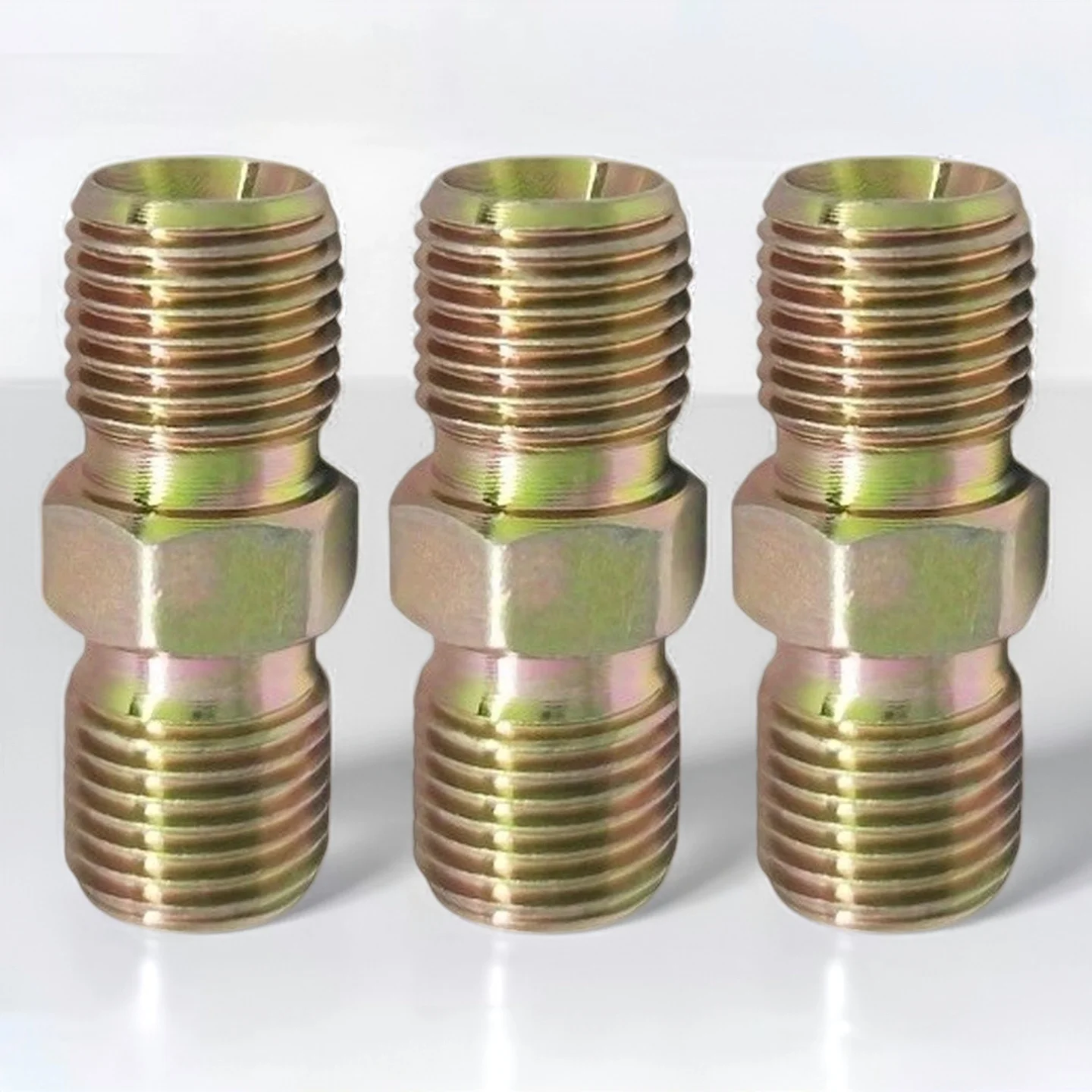 3PCS 1/4" NPT Male to Male Airless Paint Sprayer Hose Fitting High Pressure Connector
3PCS 1/4" NPT Male to Male Airless Paint Sprayer Hose Fitting High Pressure Connector