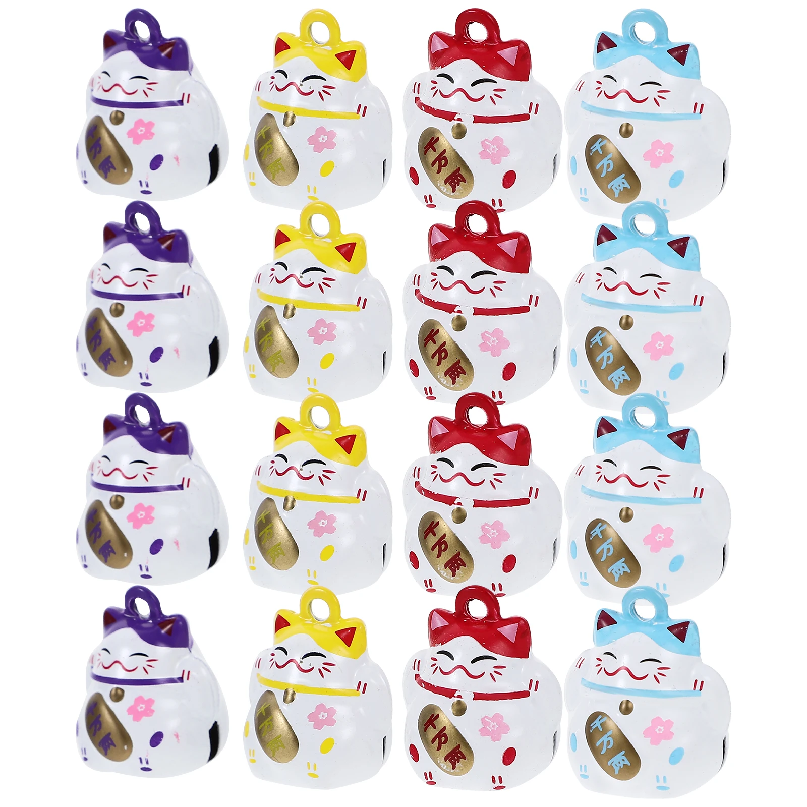 20 шт., подвески Lucky Cat, металлический колокольчик, кулон с удачей, аксессуары, желтый, синий, фиолетовый, красный, принадлежности для самостоятельного изготовления ювелирных изделий, подвесная сумка
20 шт., подвески Lucky Cat, металлический колокольчик, кулон с удачей, аксессуары, желтый, синий, фиолетовый, красный, принадлежности для самостоятельного изготовления ювелирных изделий, подвесная сумка