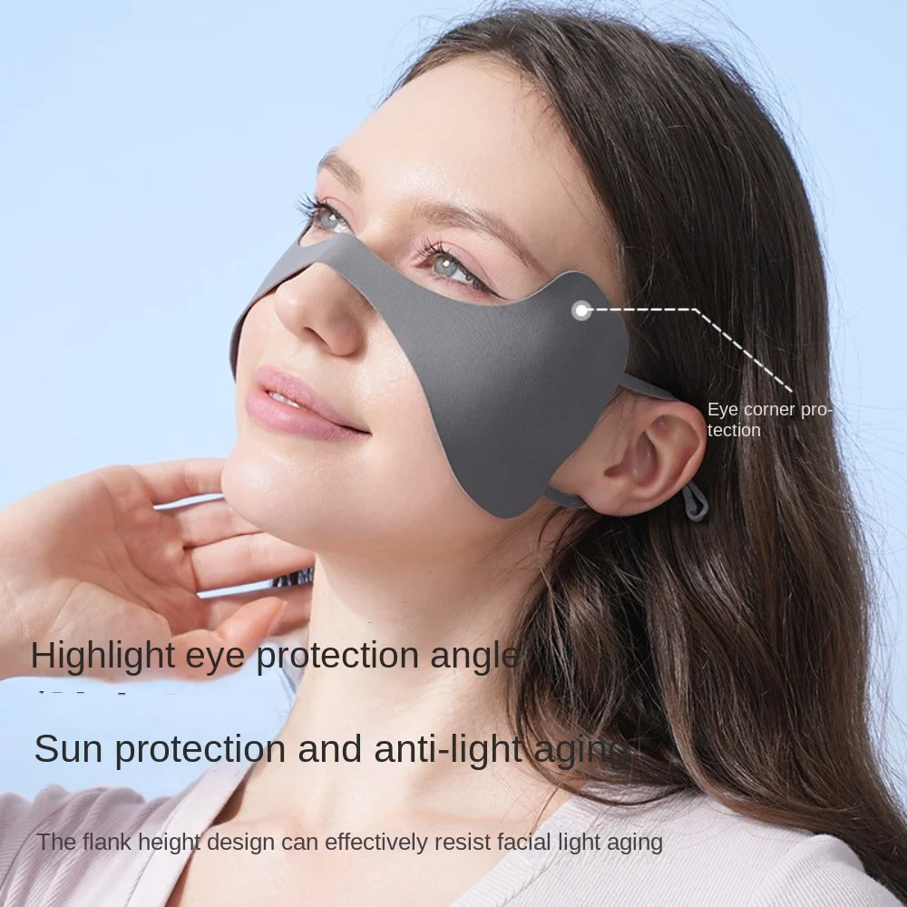 Elastic Sunscreen Face Scarf Ice Silk Sunscreen Mask Nylon Breathable Summer Face Cover Thin Face Scarves Face Gini Mask Cycling
Elastic Sunscreen Face Scarf Ice Silk Sunscreen Mask Nylon Breathable Summer Face Cover Thin Face Scarves Face Gini Mask Cycling