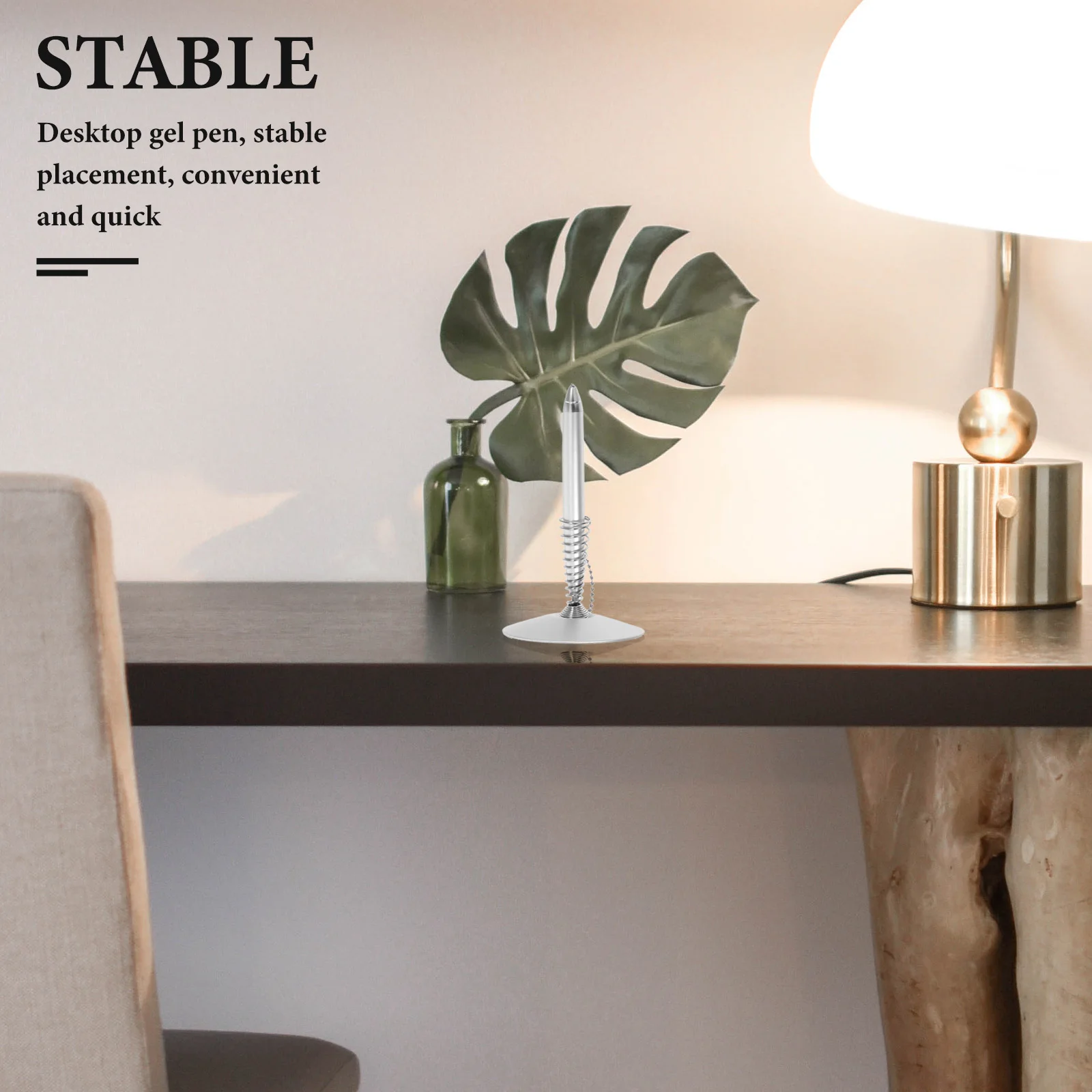 Metal Gel Desk Pen Chain: Signing Pen For Office Reception Smooth Spring Mechanism Anti-Loss Secure Desktop Business Tool Steel
Metal Gel Desk Pen Chain: Signing Pen For Office Reception Smooth Spring Mechanism Anti-Loss Secure Desktop Business Tool Steel