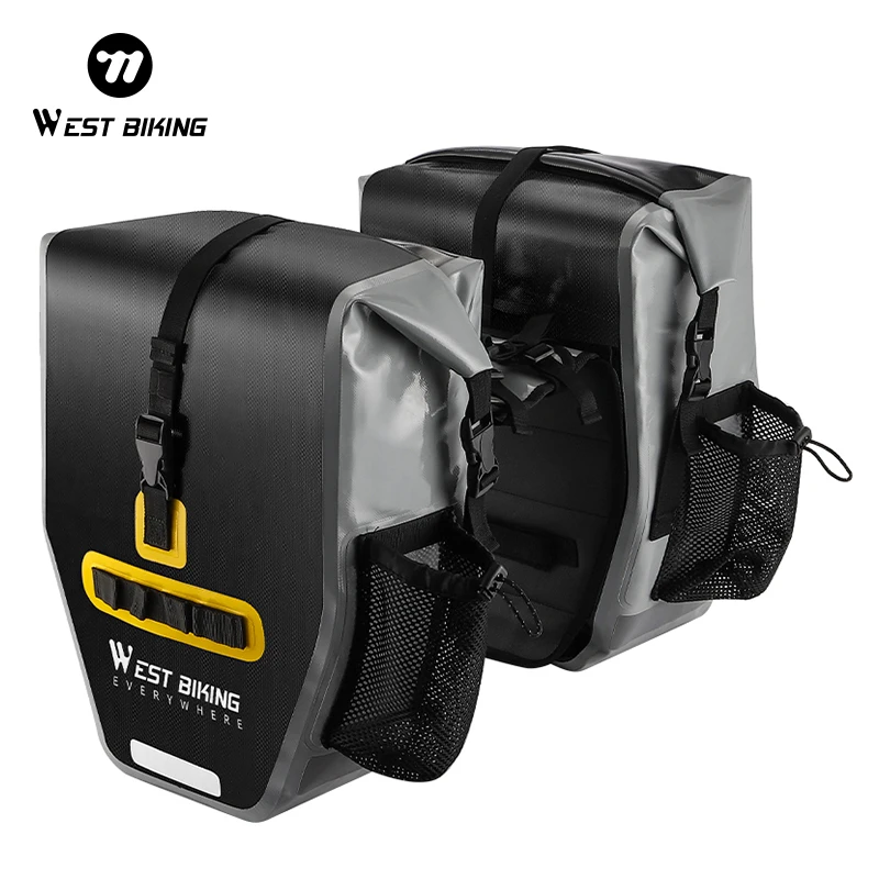 Велосумка WEST BIKING 50 л, полностью водонепроницаемая, для заднего багажника, с возможностью увеличения объема, многофункциональная велосипедная сумка
Велосумка WEST BIKING 50 л, полностью водонепроницаемая, для заднего багажника, с возможностью увеличения объема, многофункциональная велосипедная сумка