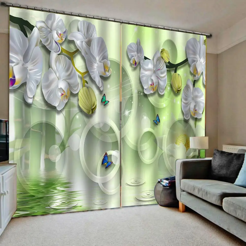 Fresh green curtains 3D Curtain Luxury Blackout Window Curtain Living Room stereoscopic curtains
Fresh green curtains 3D Curtain Luxury Blackout Window Curtain Living Room stereoscopic curtains
