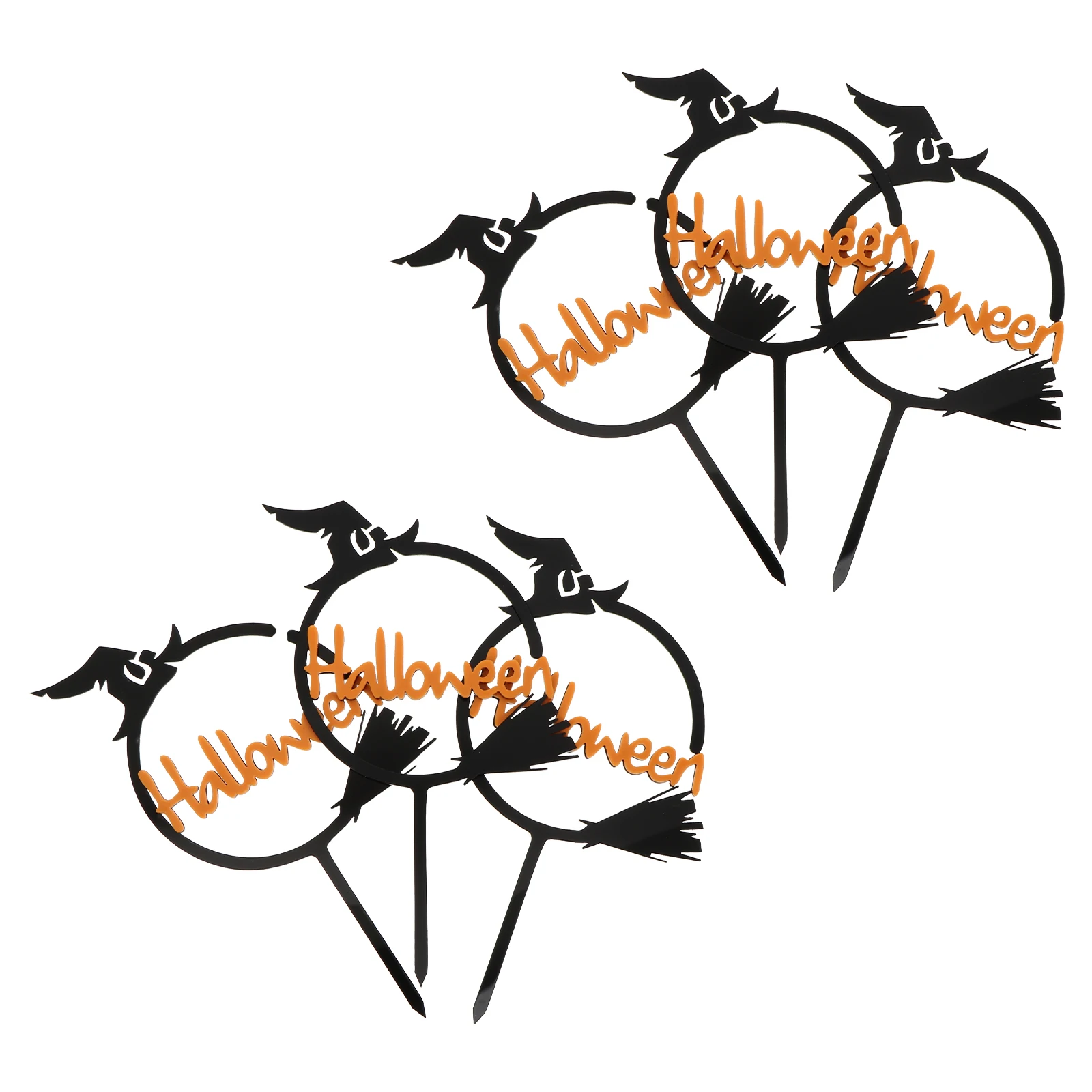 10 Pcs Acrylic Witch Hat Toppers Safe Cake Decorations Halloween Party Supplies Black Theme For Desserts
10 Pcs Acrylic Witch Hat Toppers Safe Cake Decorations Halloween Party Supplies Black Theme For Desserts