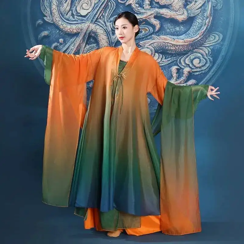 Exotic Chinese Style Fairy Elegant Jazz Dance Costume Classical Dancewear Role-playing Costumes Fei Tian Female
Exotic Chinese Style Fairy Elegant Jazz Dance Costume Classical Dancewear Role-playing Costumes Fei Tian Female