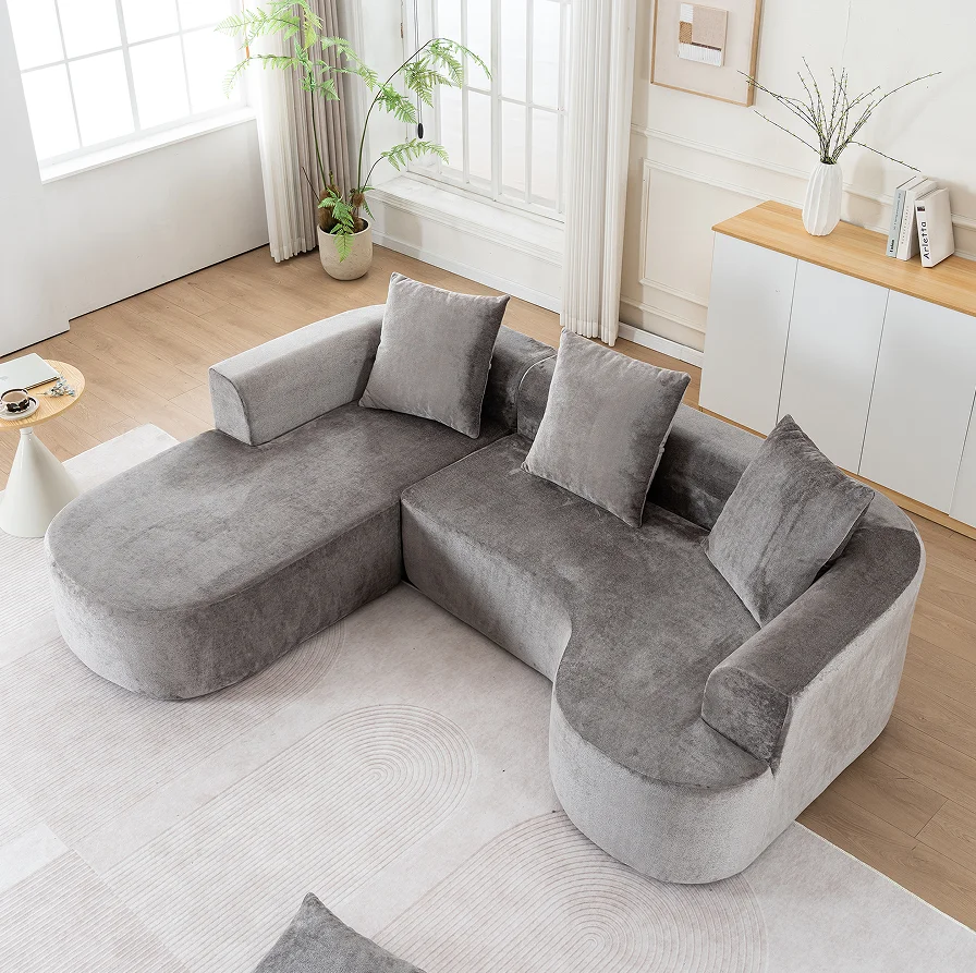 # Sofa U-Shape Convertible Chaise Modern Sleeper Couch With Memory Foam Deep Seat Wood Legs
# Sofa U-Shape Convertible Chaise Modern Sleeper Couch With Memory Foam Deep Seat Wood Legs