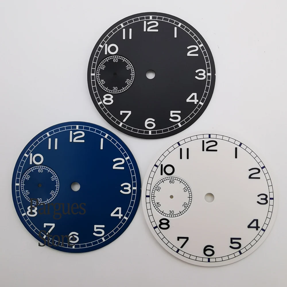 37mm Sterile black blue white Luminous Watch Parts Dial fit ETA6497 ST3600 movement
37mm Sterile black blue white Luminous Watch Parts Dial fit ETA6497 ST3600 movement