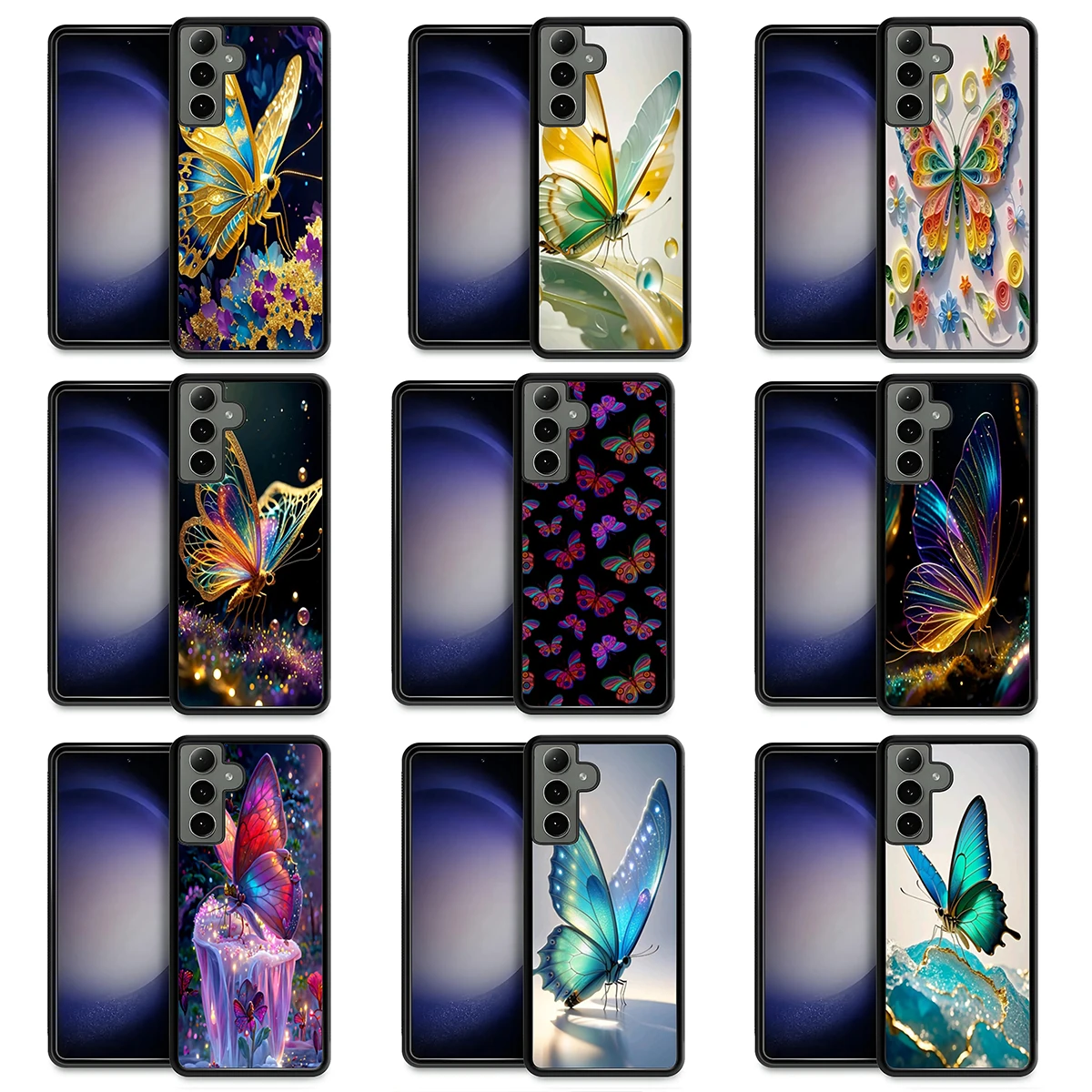 Новый чехол для телефона, подходит для Samsung Galaxy S20FE S21Plus S22 S23+ S24 S25Ultra. Поддержка беспроводной зарядки, красивая бабочка.
Новый чехол для телефона, подходит для Samsung Galaxy S20FE S21Plus S22 S23+ S24 S25Ultra. Поддержка беспроводной зарядки, красивая бабочка.