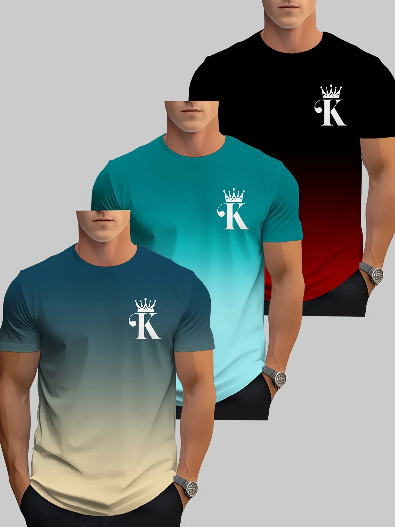Summer King Letter Printed Short Sleeve Outdoor Casual T-Shirt Athletic Quick Dry Short Sleeve for Regular and Large Sizes
Summer King Letter Printed Short Sleeve Outdoor Casual T-Shirt Athletic Quick Dry Short Sleeve for Regular and Large Sizes