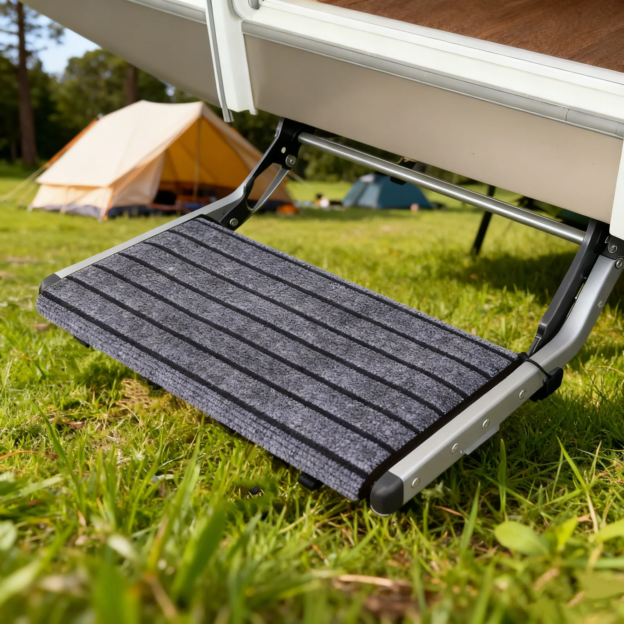 RV Step Carpet RV Stair Carpet Adjustable Buckle And Double-layer Backing Design Non-slip Treads For Camping Car Motorhome
RV Step Carpet RV Stair Carpet Adjustable Buckle And Double-layer Backing Design Non-slip Treads For Camping Car Motorhome