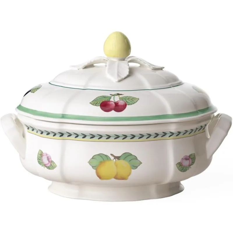 & Boch French Garden Fleurence Soup Tureen, 84,5 унций, фарфор премиум-класса, белый/разноцветный
& Boch French Garden Fleurence Soup Tureen, 84,5 унций, фарфор премиум-класса, белый/разноцветный