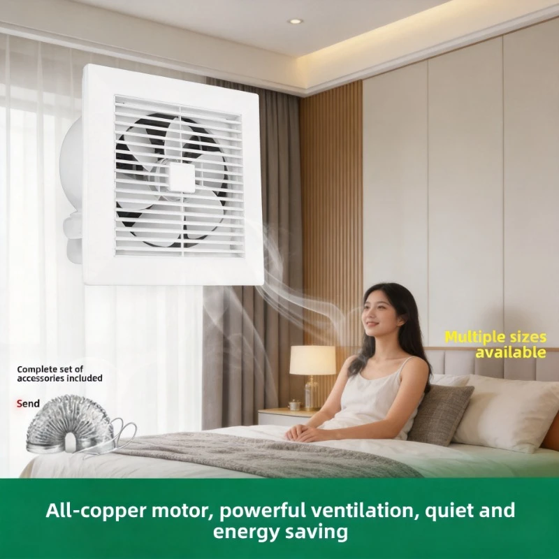 Strong Silent Integrated Ceiling Exhaust Fan Household Ventilation Fan Suitable For Kitchen Bathroom
Strong Silent Integrated Ceiling Exhaust Fan Household Ventilation Fan Suitable For Kitchen Bathroom