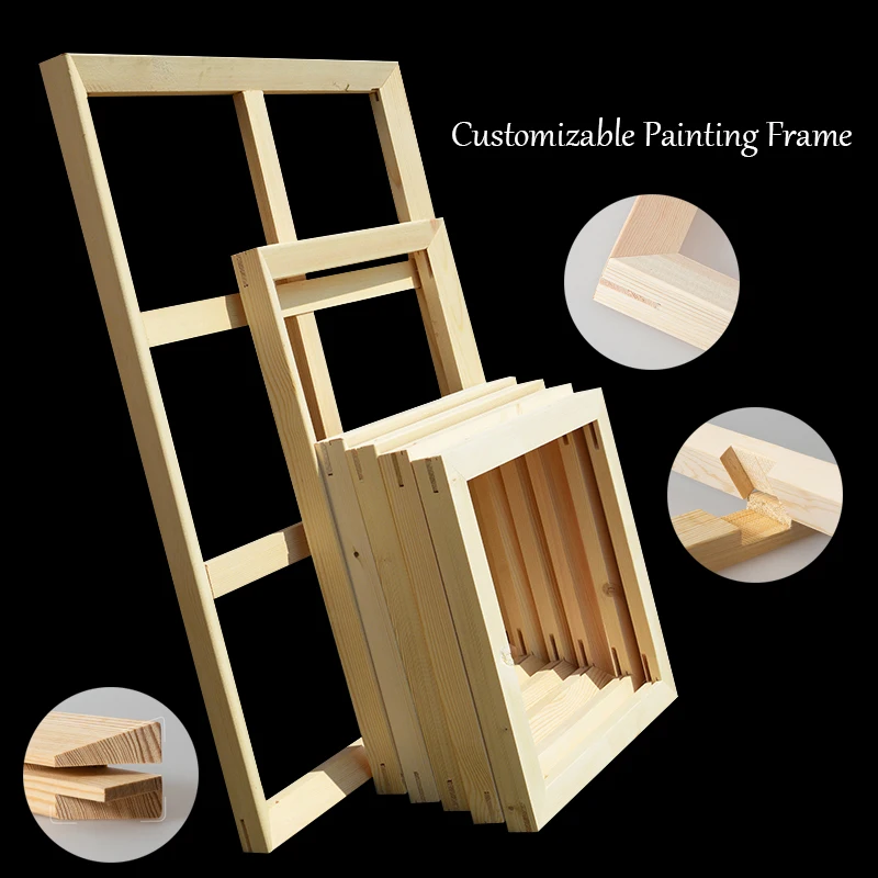 Custom Size Wood Frame For Canvas Paintings Picture Kit DIY Diamond Painting Frame Wall Art Decor Poster Murale For Living Room
Custom Size Wood Frame For Canvas Paintings Picture Kit DIY Diamond Painting Frame Wall Art Decor Poster Murale For Living Room
