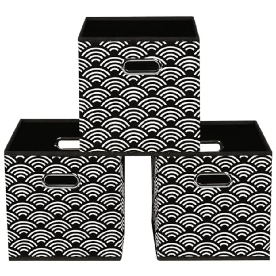 Fabric storage bins Cubes, Fabric Cube Organizer with Handle, Foldable Cube Bins for Cloth or Accessary Storage, 11x11x11, Set
Fabric storage bins Cubes, Fabric Cube Organizer with Handle, Foldable Cube Bins for Cloth or Accessary Storage, 11x11x11, Set