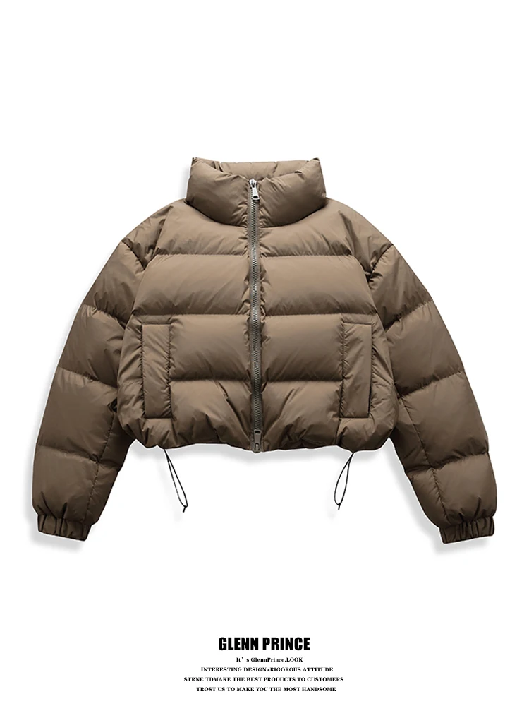 GPstudio Американский модный бренд: Теплая пуховая куртка с воротником для женщин, зимнее короткое пальто Kent Sle, белое, пушистое
GPstudio Американский модный бренд: Теплая пуховая куртка с воротником для женщин, зимнее короткое пальто Kent Sle, белое, пушистое