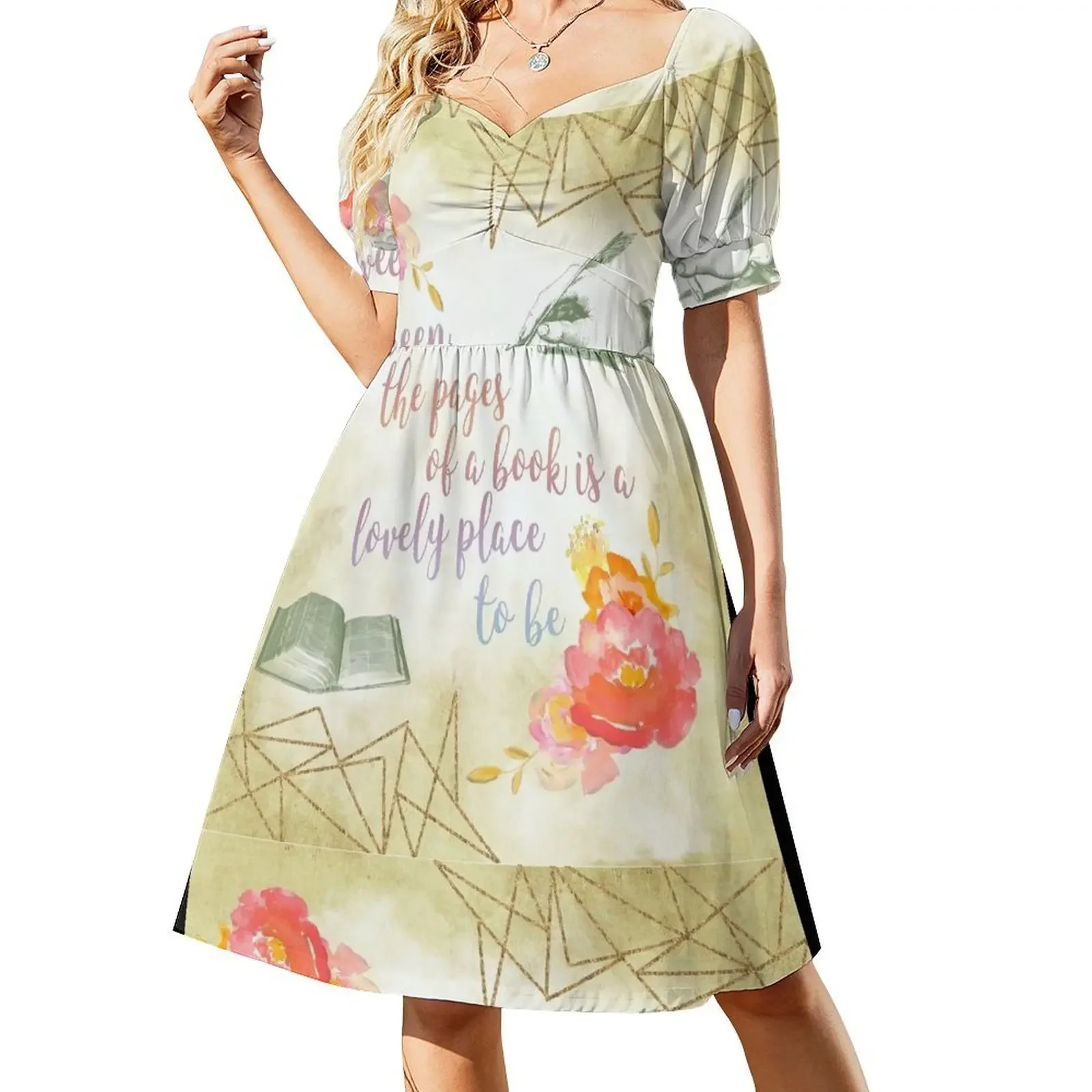 Between the pages of a book Short-Sleeved Dress dresses for special events dress summer 2025 women Dress
Between the pages of a book Short-Sleeved Dress dresses for special events dress summer 2025 women Dress