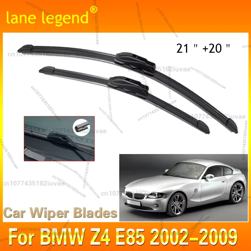 For BMW Z4 E85 2002-2009 Car Front Wiper U-Shape Soft Rubber Boneless Wiper HD Silent Durable Easy to Install Wiper 21"+20"
For BMW Z4 E85 2002-2009 Car Front Wiper U-Shape Soft Rubber Boneless Wiper HD Silent Durable Easy to Install Wiper 21"+20"