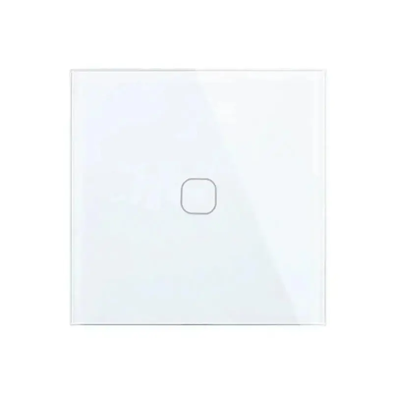 LLCS-EU/UK Standard 1 Gang Touch Switch Crystal Glass Panel 1 Way Light Wall Control Only Touch Function
LLCS-EU/UK Standard 1 Gang Touch Switch Crystal Glass Panel 1 Way Light Wall Control Only Touch Function
