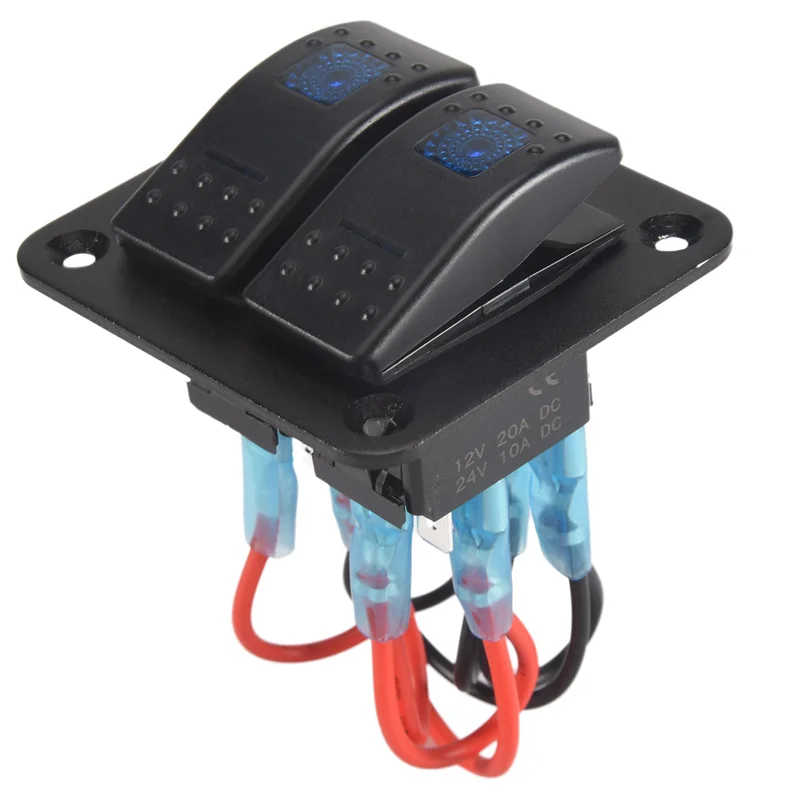 2-бандовая панель кулисного переключателя, 5-контактный предварительно проводный кулисный переключатель, водонепроницаемая панель переключателя для автомобиля, морского прицепа ATV
2-бандовая панель кулисного переключателя, 5-контактный предварительно проводный кулисный переключатель, водонепроницаемая панель переключателя для автомобиля, морского прицепа ATV