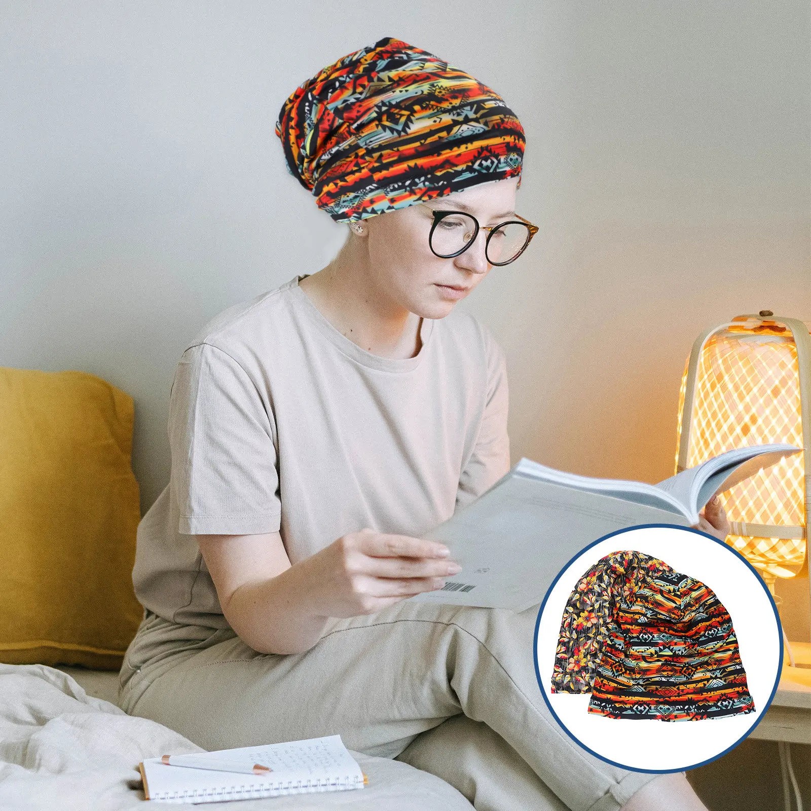 2Pcs Satin Sleep Bonnet Comfortable Breathable Cotton Caps Head Cover Women Hair Cover Ideal For Home Use
2Pcs Satin Sleep Bonnet Comfortable Breathable Cotton Caps Head Cover Women Hair Cover Ideal For Home Use