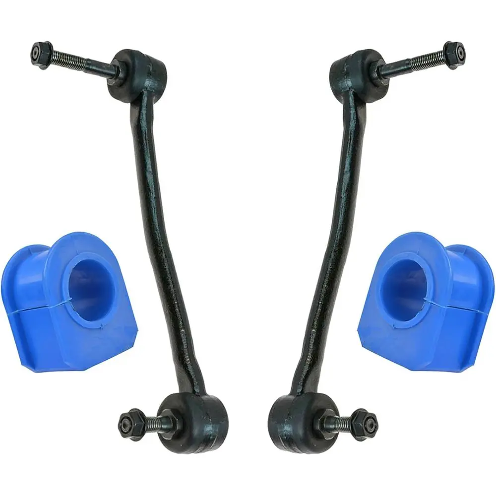 Front Suspension Kit with Sway Bar Bushings and Stabilizer Links for 2000-2004 Ford F-Series Super Duty Trucks
Front Suspension Kit with Sway Bar Bushings and Stabilizer Links for 2000-2004 Ford F-Series Super Duty Trucks