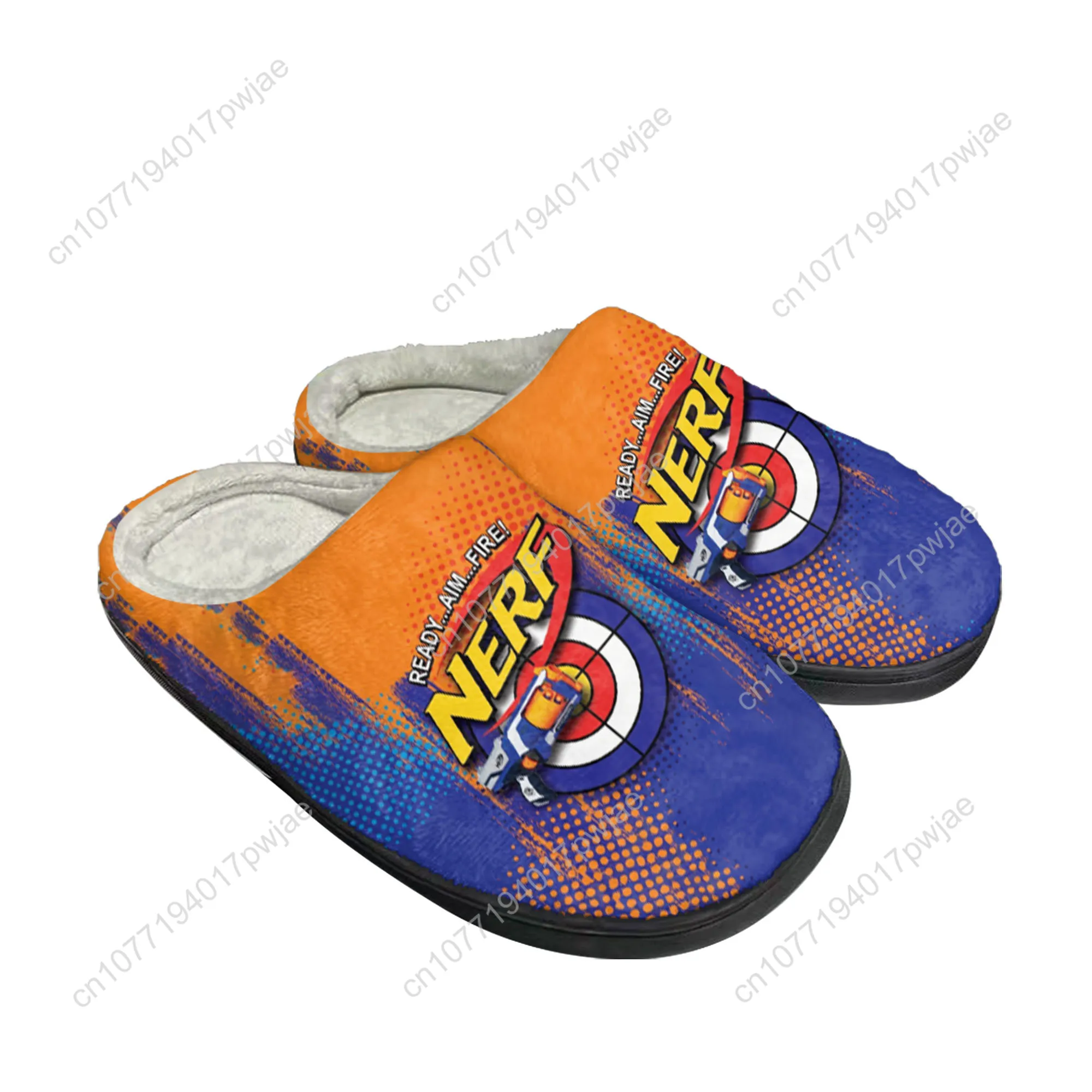 Hasbro Nerf Theme for Adults Home Cotton Custom Slippers Men Women Plush Bedroom Casual Keep Warm Thermal Slipper Custom Shoes
Hasbro Nerf Theme for Adults Home Cotton Custom Slippers Men Women Plush Bedroom Casual Keep Warm Thermal Slipper Custom Shoes