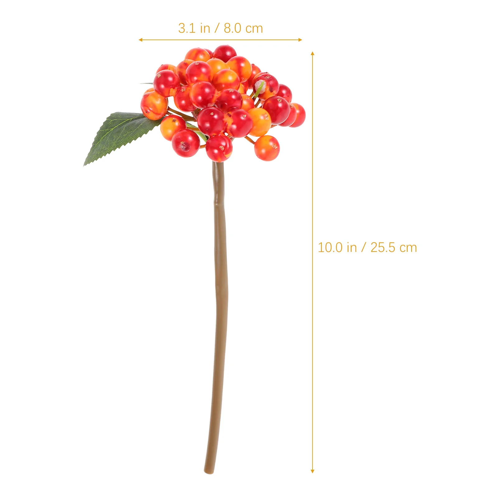 5Pcs Highly Simulation Berry Stem Artificial Berry Branches for Christmas Tree Floral Arrangement Wedding Party Decoration Vase
5Pcs Highly Simulation Berry Stem Artificial Berry Branches for Christmas Tree Floral Arrangement Wedding Party Decoration Vase
