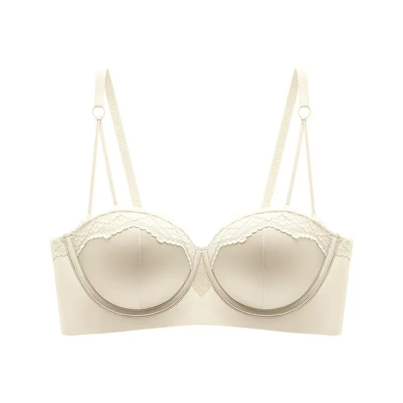 Lace Satin Lingerie Set, Small Bust Push-Up, Sexy Pure Desire Wire-Free Anti-Sagging Bra With Detachable Straps
Lace Satin Lingerie Set, Small Bust Push-Up, Sexy Pure Desire Wire-Free Anti-Sagging Bra With Detachable Straps