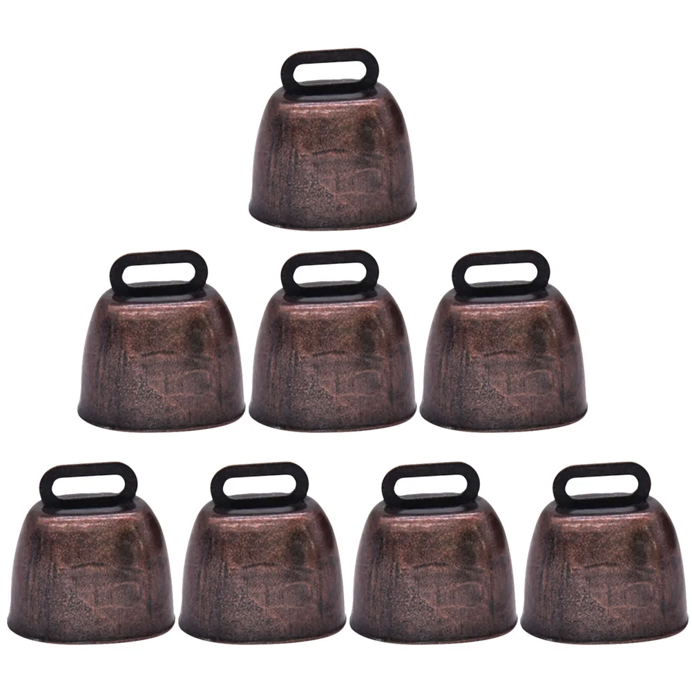 8 Retro Copper Cowbells Lightweight Durable Farm Decor Cattle Jewelry Accessories Anti Lost Pets Supplies Loud Sound
8 Retro Copper Cowbells Lightweight Durable Farm Decor Cattle Jewelry Accessories Anti Lost Pets Supplies Loud Sound