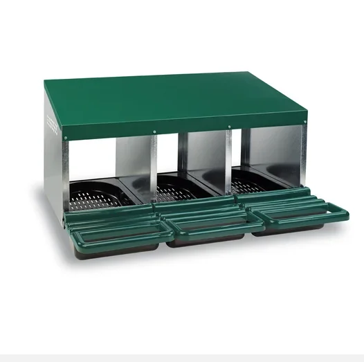 Laying Nest Easy Assembly With Removable Plastic Egg Collection Basket For Easy Cleaning Poultry Usage
Laying Nest Easy Assembly With Removable Plastic Egg Collection Basket For Easy Cleaning Poultry Usage